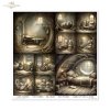Papeles Scrapbooking SLS-100 Mouse World - Home Sweet Home